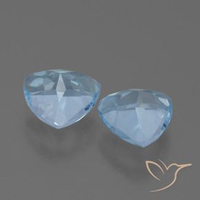 2.79 ct natürliche Himmerlblau Topas-Edelsteine, Trillion, VS