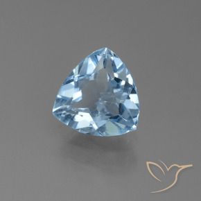 9,17 ctw natürlicher Himmerlblau Topas, Trillion, VS