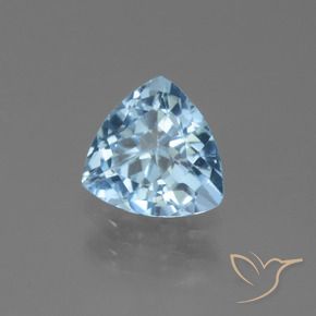 9,17 ctw natürlicher Himmerlblau Topas, Trillion, VS