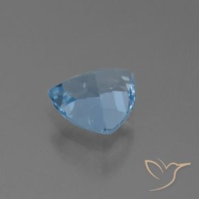 9,17 ctw natürlicher Himmerlblau Topas, Trillion, VS