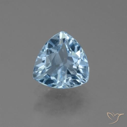 1.32ct Natürlicher Himmerlblau Topas, Trillion, VS