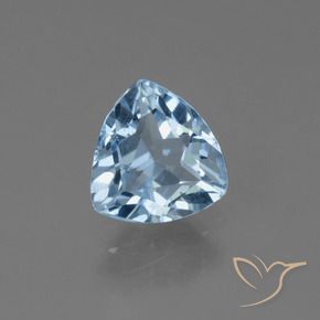 9,17 ctw natürlicher Himmerlblau Topas, Trillion, VS