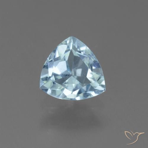 1.17ct Natürlicher Himmerlblau Topas, Trillion, VS