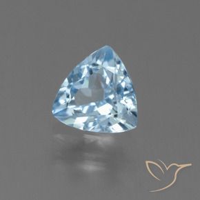 9,17 ctw natürlicher Himmerlblau Topas, Trillion, VS