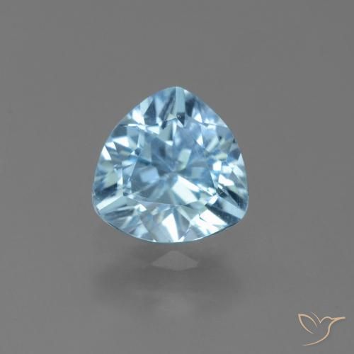 1.32ct Natürlicher Himmerlblau Topas, Trillion, VS