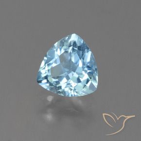 9,17 ctw natürlicher Himmerlblau Topas, Trillion, VS