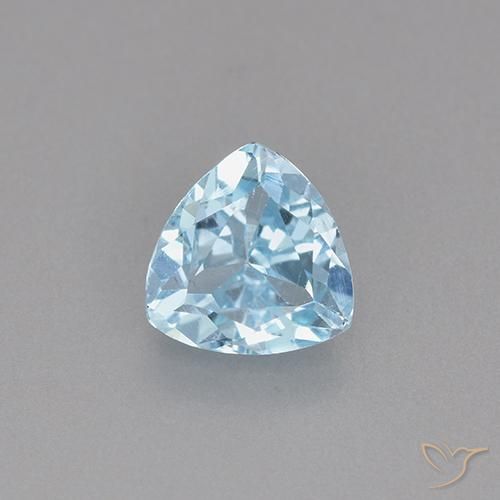 1.45ct Natürlicher Himmerlblau Topas, Trillion, VS
