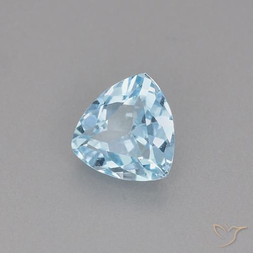 9,17 ctw natürlicher Himmerlblau Topas, Trillion, VS