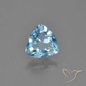 9,17 ctw natürlicher Himmerlblau Topas, Trillion, VS