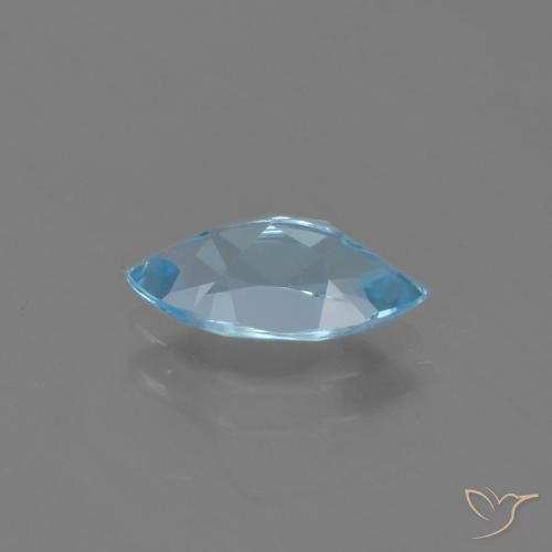 9,17 ctw natürlicher Swiss Blue Topas, Marquise, VVS-VS