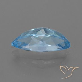 9,17 ctw natürlicher Swiss Blue Topas, Marquise, VVS