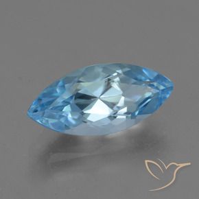9,17 ctw natürlicher Himmerlblau Topas, Marquise, VVS