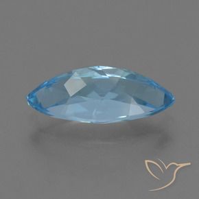 9,17 ctw natürlicher Himmerlblau Topas, Marquise, VVS