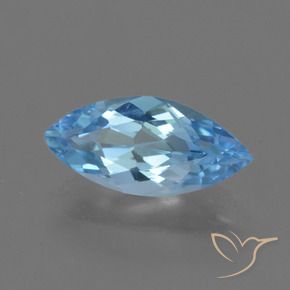 9,17 ctw natürlicher Swiss Blue Topas, Marquise, VVS