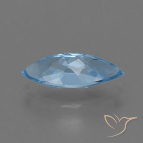 9,17 ctw natürlicher Swiss Blue Topas, Marquise, VVS