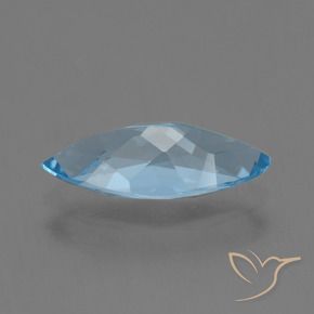 9,17 ctw natürlicher Himmerlblau Topas, Marquise, VVS