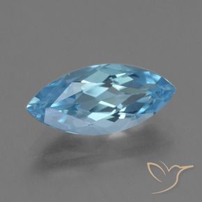 9,17 ctw natürlicher Himmerlblau Topas, Marquise, VVS