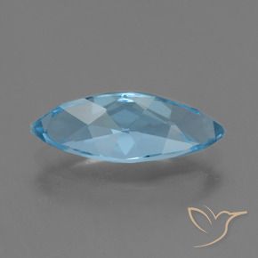 9,17 ctw natürlicher Himmerlblau Topas, Marquise, VVS