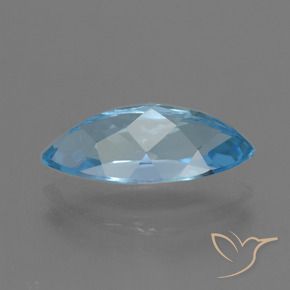 9,17 ctw natürlicher Swiss Blue Topas, Marquise, VVS