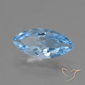 9,17 ctw natürlicher Swiss Blue Topas, Marquise, VVS