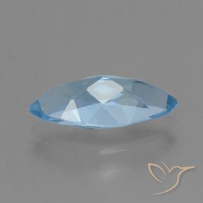 9,17 ctw natürlicher Himmerlblau Topas, Marquise, VVS