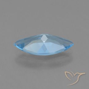 9,17 ctw natürlicher Swiss Blue Topas, Marquise, VVS-VS