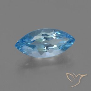 9,17 ctw natürlicher Swiss Blue Topas, Marquise, VVS-VS