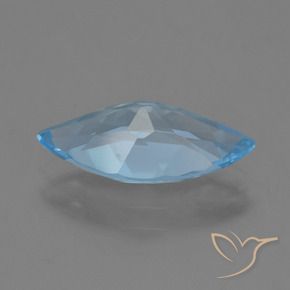 9,17 ctw natürlicher Himmerlblau Topas, Marquise, VVS