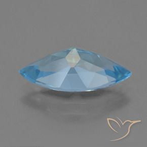 9,17 ctw natürlicher Swiss Blue Topas, Marquise, VVS
