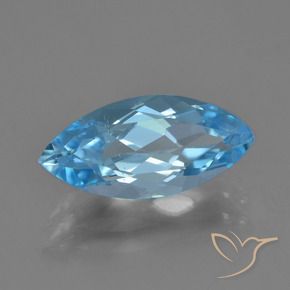 9,17 ctw natürlicher Swiss Blue Topas, Marquise, VS