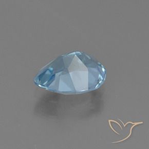9,17 ctw natürlicher Swiss Blue Topas, Birnenform, VVS-VS