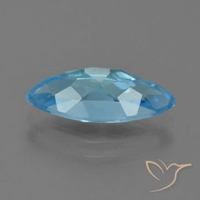 9,17 ctw natürlicher Swiss Blue Topas, Marquise, VVS-VS
