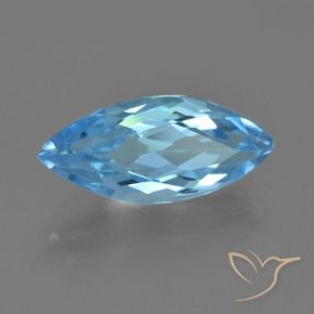 9,17 ctw natürlicher Swiss Blue Topas, Marquise, VVS-VS