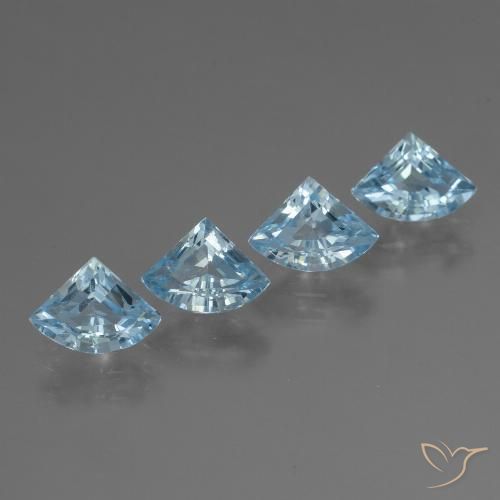 2.63ctw Natürlicher Himmerlblau Topas, Fantasie, VVS-VS