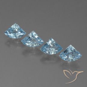 2.63 ct natürliche Himmerlblau Topas-Edelsteine, Fantasie, VVS-VS
