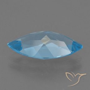 9,17 ctw natürlicher Swiss Blue Topas, Marquise, VS