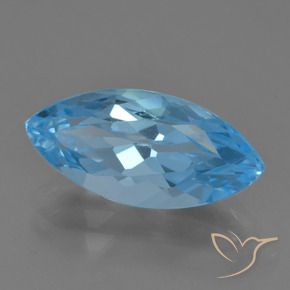 9,17 ctw natürlicher Swiss Blue Topas, Marquise, VS