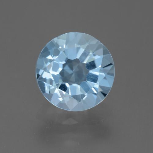 2.23ct Natürlicher Swiss Blue Topas, Runden, VS