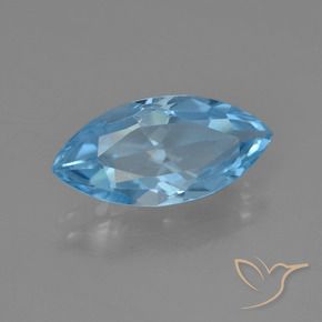 9,17 ctw natürlicher Swiss Blue Topas, Marquise, VS