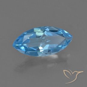 9,17 ctw natürlicher Swiss Blue Topas, Marquise, VS
