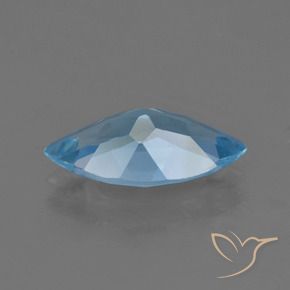 9,17 ctw natürlicher Himmerlblau Topas, Marquise, VS