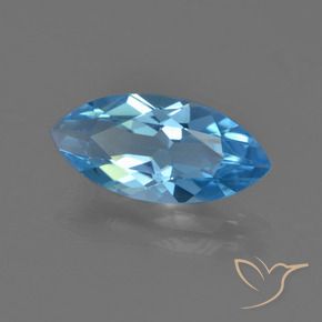 9,17 ctw natürlicher Swiss Blue Topas, Marquise, VS