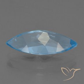 9,17 ctw natürlicher Swiss Blue Topas, Marquise, VVS-VS