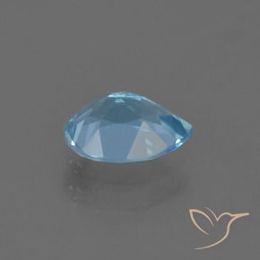 9,17 ctw natürlicher Swiss Blue Topas, Birnenform, VS