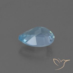 9,17 ctw natürlicher Swiss Blue Topas, Birnenform, VS