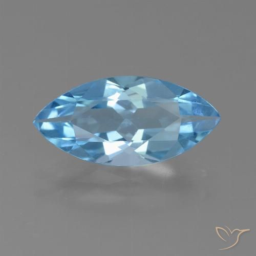 3.07ct Natürlicher Swiss Blue Topas, Marquise, VS