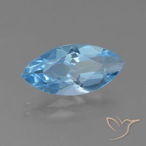 9,17 ctw natürlicher Swiss Blue Topas, Marquise, VS