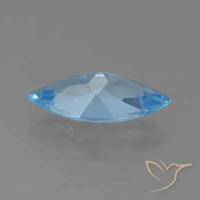 9,17 ctw natürlicher Swiss Blue Topas, Marquise, VS