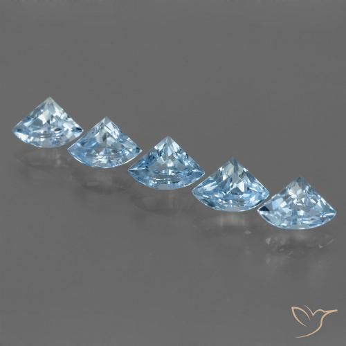 3.63ctw Natürlicher Swiss Blue Topas, Fantasie, VVS-VS