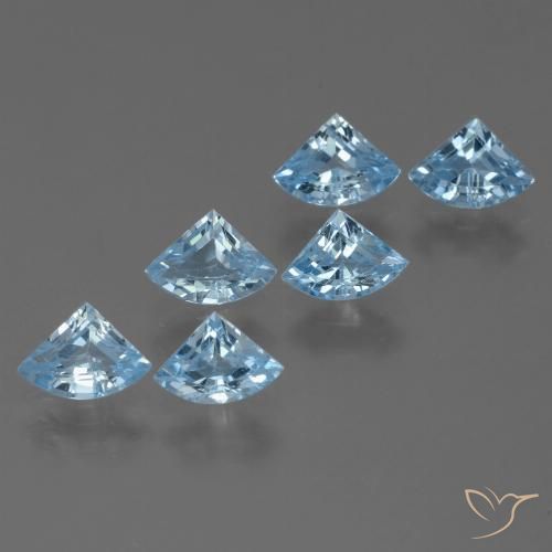 3.85ctw Natürlicher Swiss Blue Topas, Fantasie, VVS-VS